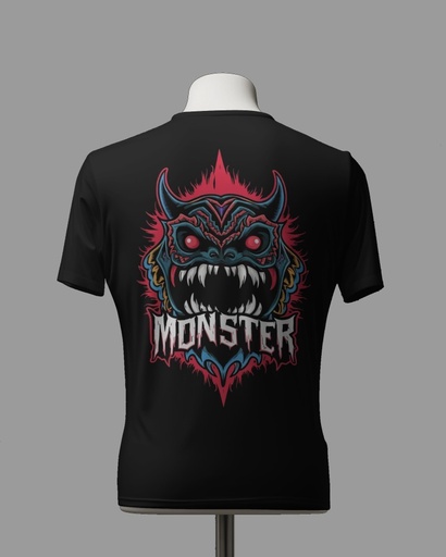 Monster T shirt For men's 100% cotton 